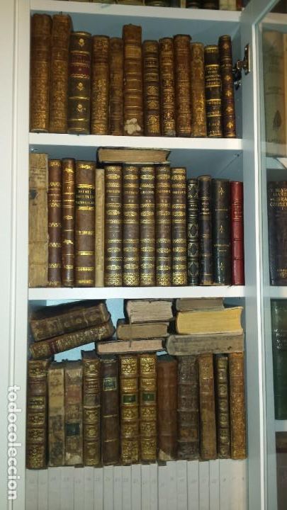 Libros antiguos: Gran colecci&oacute;n de libros antiguos. - Foto 12
