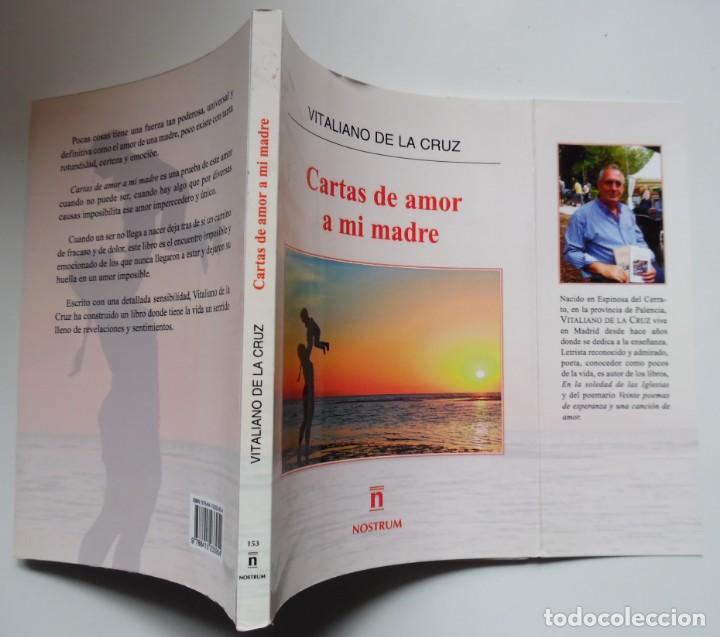 Antiquarische B&uuml;cher: Cartas de amor a mi madre, por Vitaliano de la Cruz. Firmado y dedicado a mano