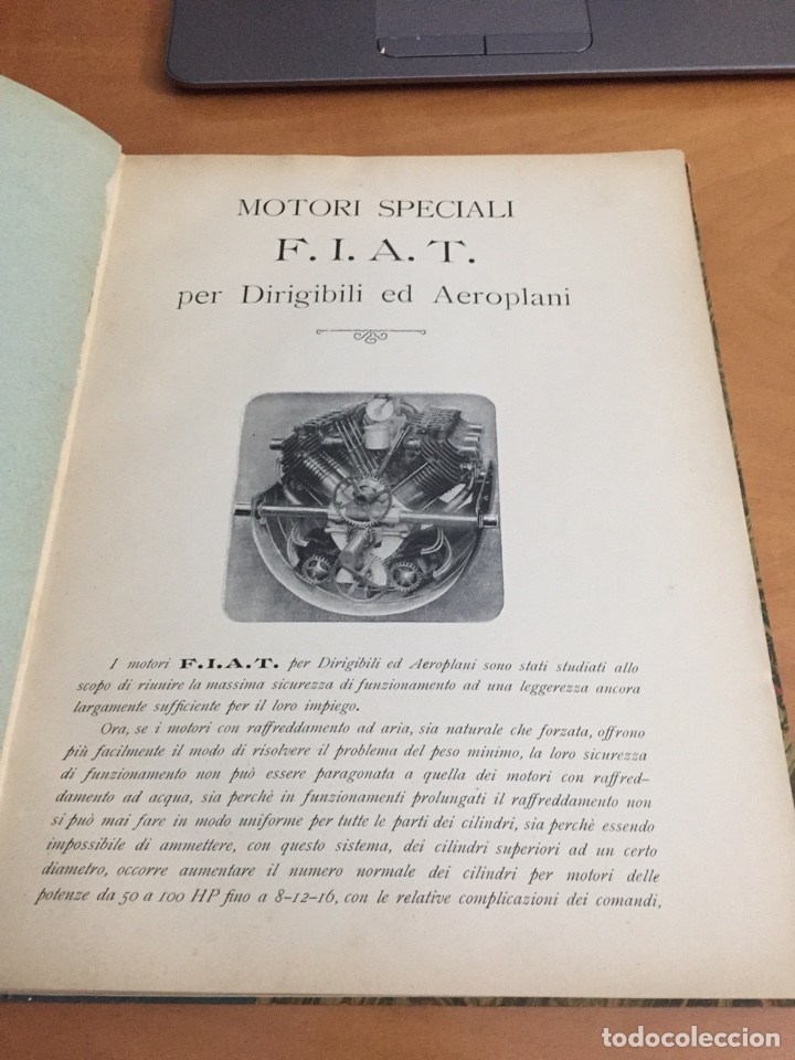 Libros antiguos: Antiguo libro l&rsquo;aeroplano e il dirigibile a&ntilde;o 1910 - Foto 4