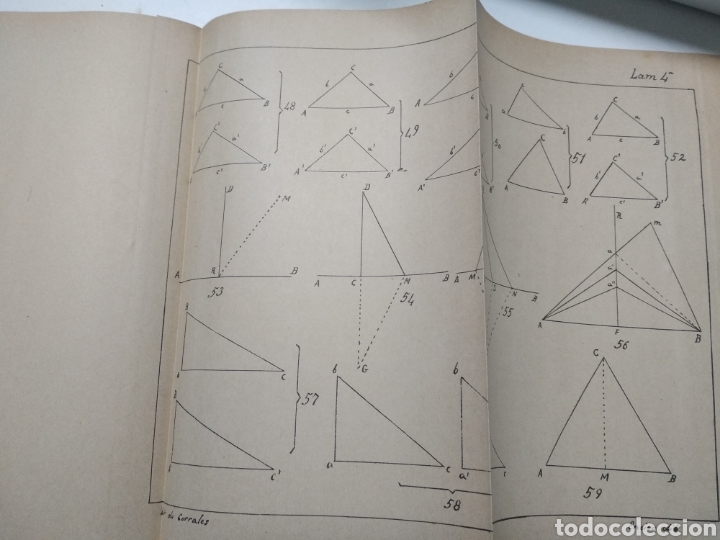 Libros antiguos: Geometr&iacute;a Rafael Boloix 1897 - Foto 4