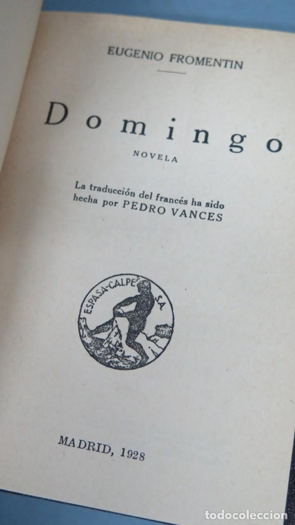 Libros antiguos: 1928.- DOMINGO. FROMENTIN - Foto 2