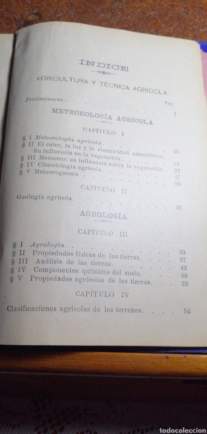 Libros antiguos: ANTIGUO LIBRO DE 1904 ELEMENTOS DE AGRICULTURA Y TÉCNICA AGRÍCOLA E INDUSTRIAL TOMO I - Foto 5 - 188497780