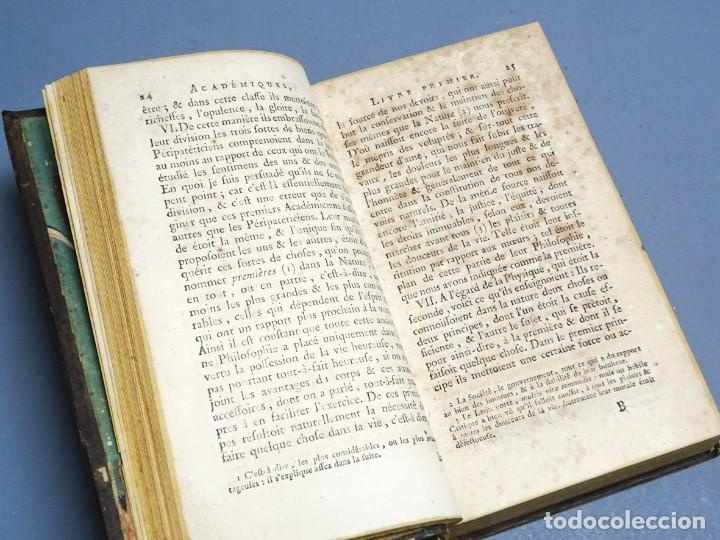 Libros antiguos: ACADEMIQUES DE CIC&Eacute;RON &ndash; PAR&Iacute;S 1796 - Foto 5