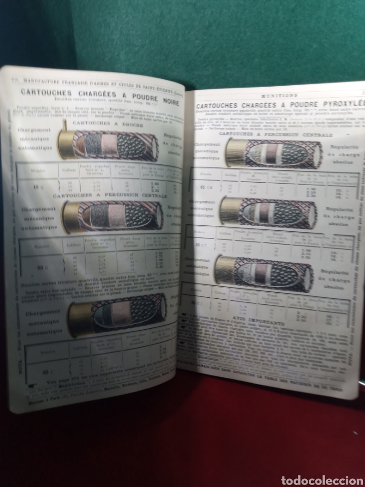 Libros antiguos: Manufacture francsise - Foto 2