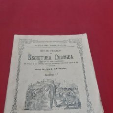 Libros antiguos: MÉTODO PLÁSTICO ESCRITURA REDONDA, SISTEMA HERNANDO, CUADERNO 3 POR D. JOSÉ REINSCO. Lote 188680923