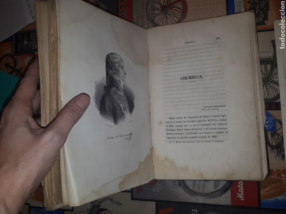 Libros antiguos: Combate de Trafalgar. Batalla naval. M, MARLIANI. - Foto 8