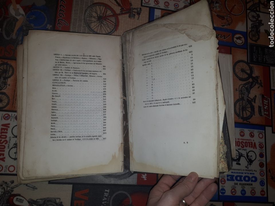 Libros antiguos: Combate de Trafalgar. Batalla naval. M, MARLIANI. - Foto 9