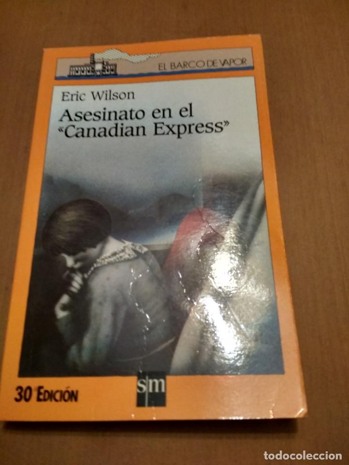 Libros antiguos: Asesinato en el canadian express - Foto 1
