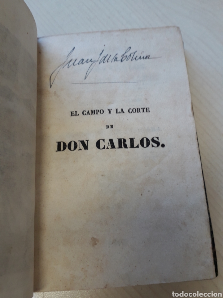Libros antiguos: EL CAMPO Y LA CORTE DE DON CARLOS - Foto 3
