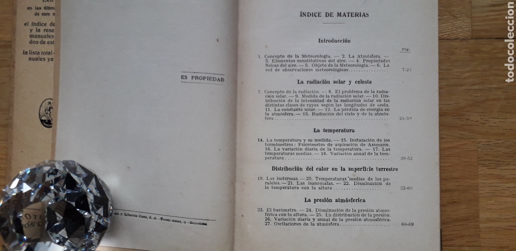 Libros antiguos: METEOROLOG&Iacute;A, PROF. WILHEM TRABERT, - Foto 3