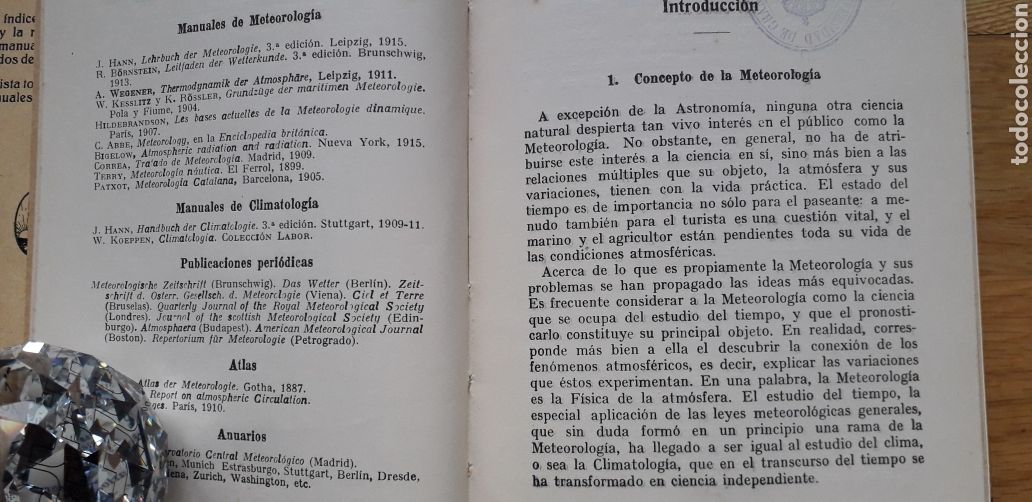 Libros antiguos: METEOROLOG&Iacute;A, PROF. WILHEM TRABERT, - Foto 4