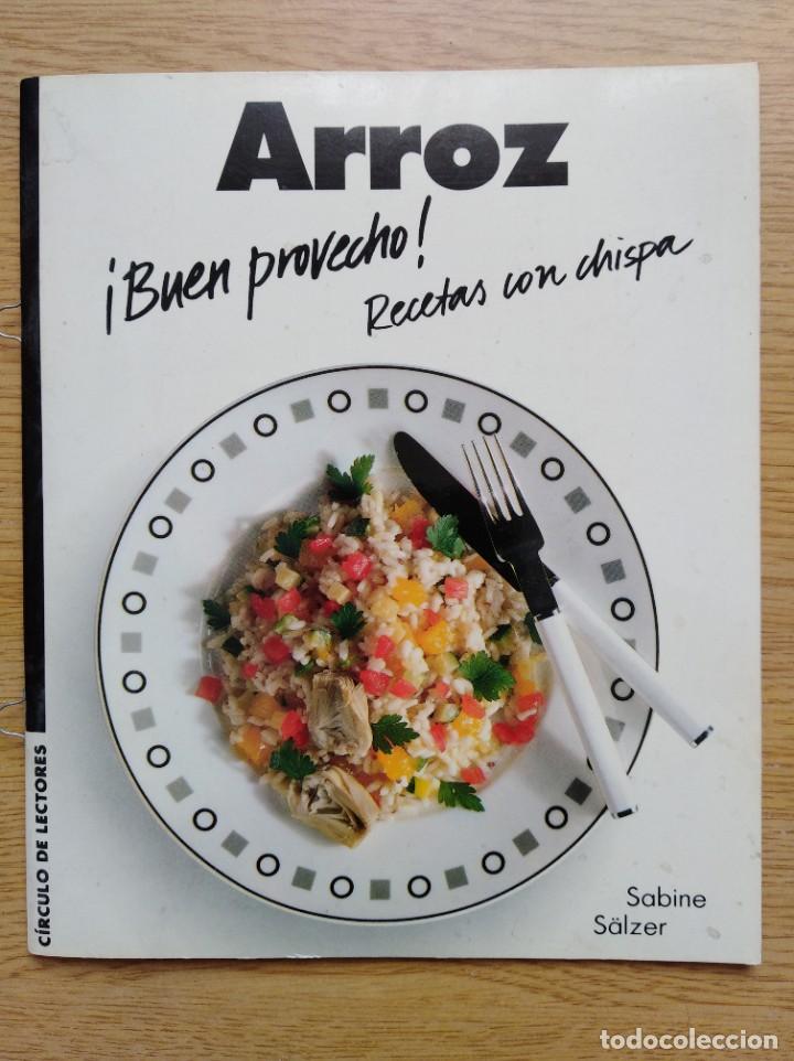 Libros antiguos: Recetas con arroz - Foto 1