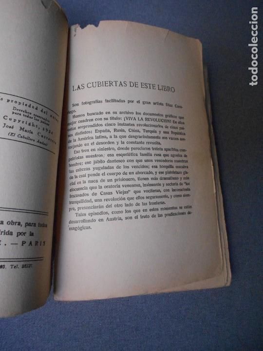 Libros antiguos: VIVA LA REVOLUCION. EL CABALLERO AUDAZ - Foto 3