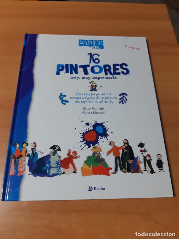 Libros antiguos: 16 PINTORES MUY, MUY IMPORTANTES - Foto 1
