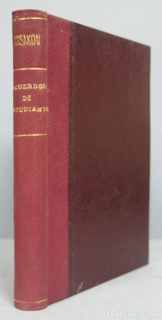 Libros antiguos: 1930.- RECUERDOS DE LA VIDA DE ESTUDIANTE. S. T. AKSAKOV - Foto 1