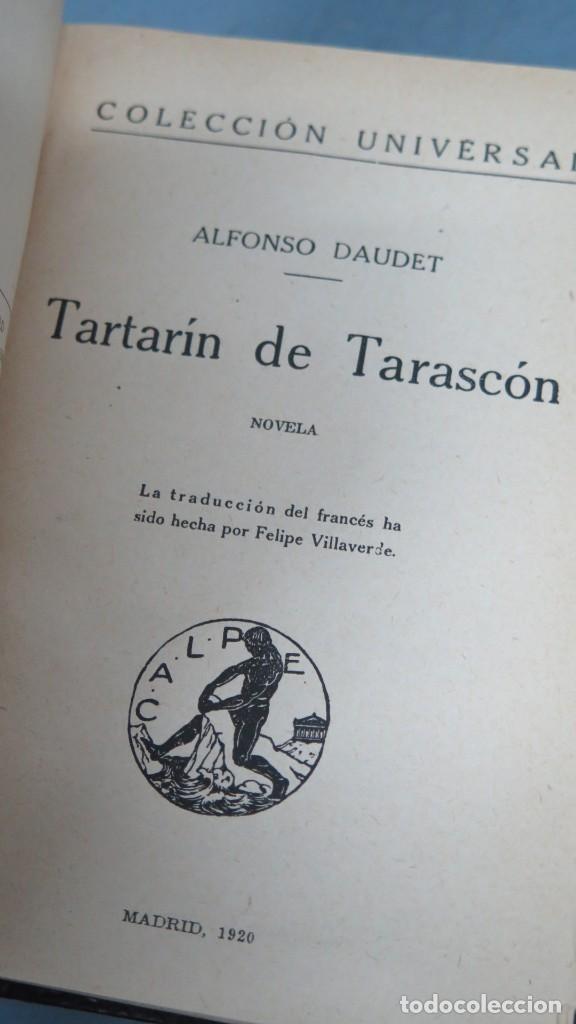 Libros antiguos: 1920.- TARTAR&Iacute;N DE TARASC&Oacute;N. DAUDET - Foto 2