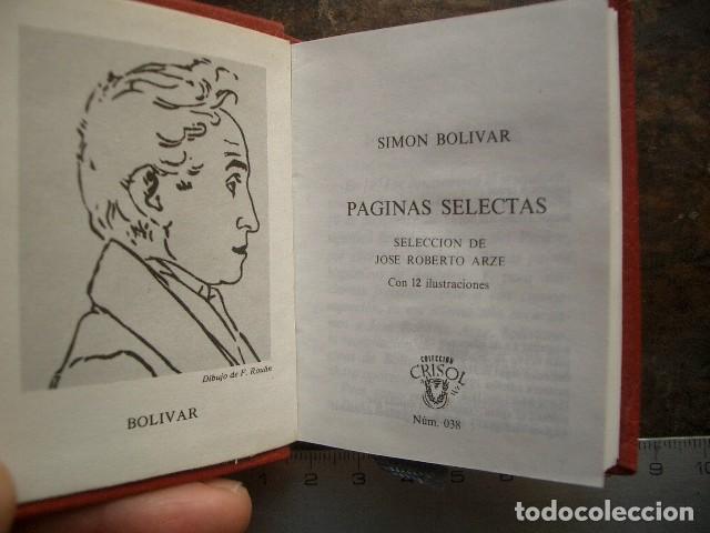 Libros antiguos: Crisol&iacute;n 38, Sim&oacute;n Bolivar - Foto 3