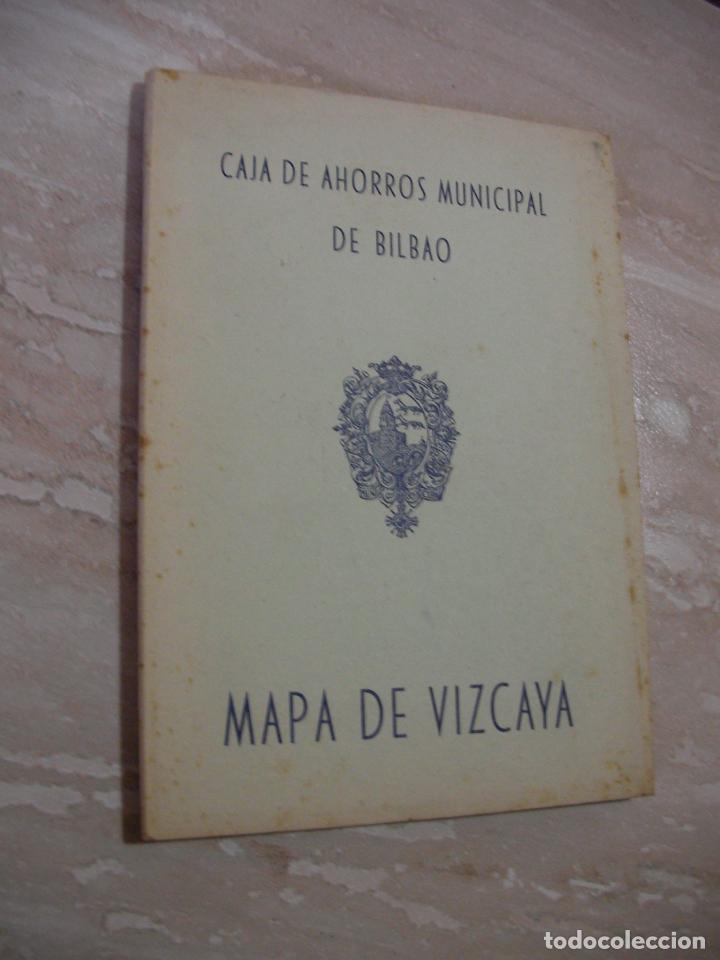 Libros antiguos: ANTIGUO MAPA DE VIZCAYA - Foto 1