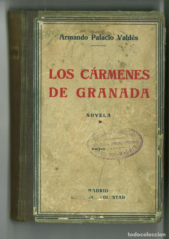 Libros antiguos: LOS C&Aacute;RMENES DE GRANADA. Armando Palacio Vald&eacute;s - Foto 1