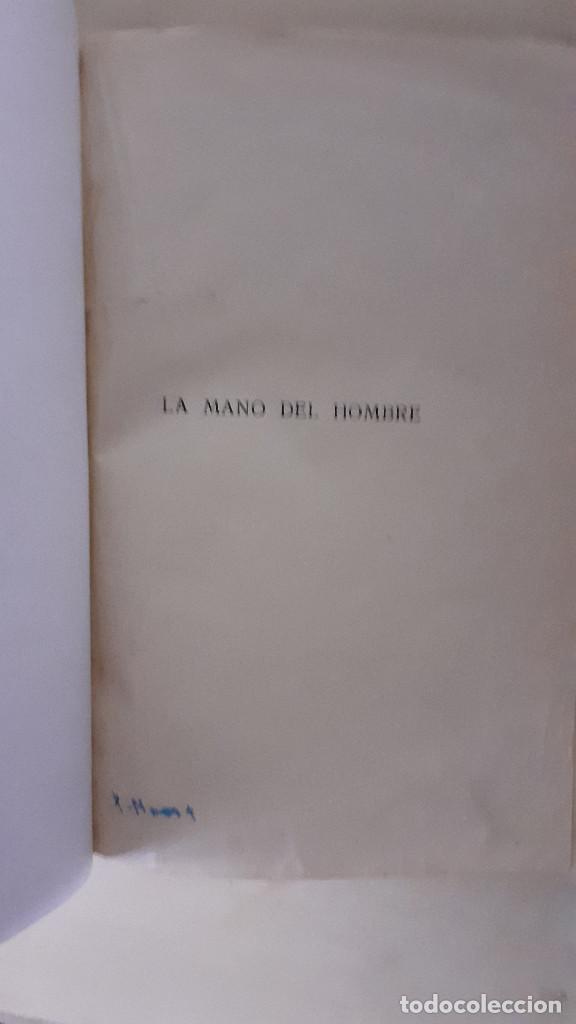 Libros antiguos: LA MANO DEL HOMBRE. LECCIONES DE COSAS - Foto 3