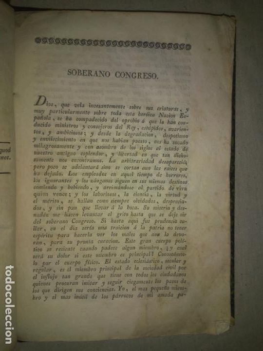Libros antiguos: PLAN DE REFORMA DEL ESTADO ECLESIASTICO - A&Ntilde;O 1820 - TRIENIO LIBERAL. - Foto 4