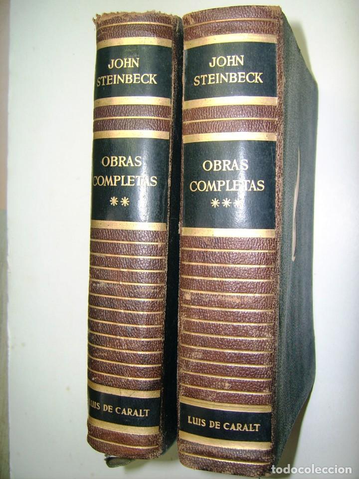 Libros antiguos: Obras completas John Steinbeck Tomo II y III - Foto 1