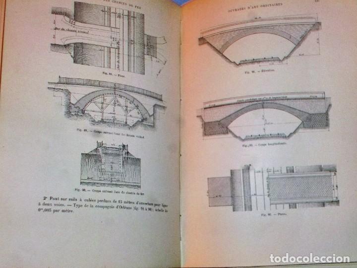 Libros antiguos: TRATADO COMPLETO DE FERROCARRILES, 3 tomos - Foto 3