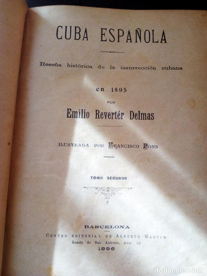 Libros antiguos: La Cuba espa&ntilde;ola - Foto 1