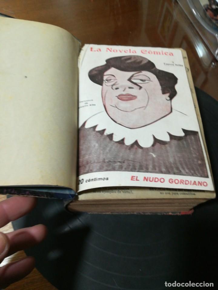 Libros antiguos: LA NOVELA C&Oacute;MICA. ENCUADERNADA A&Ntilde;O 1909 - Foto 3