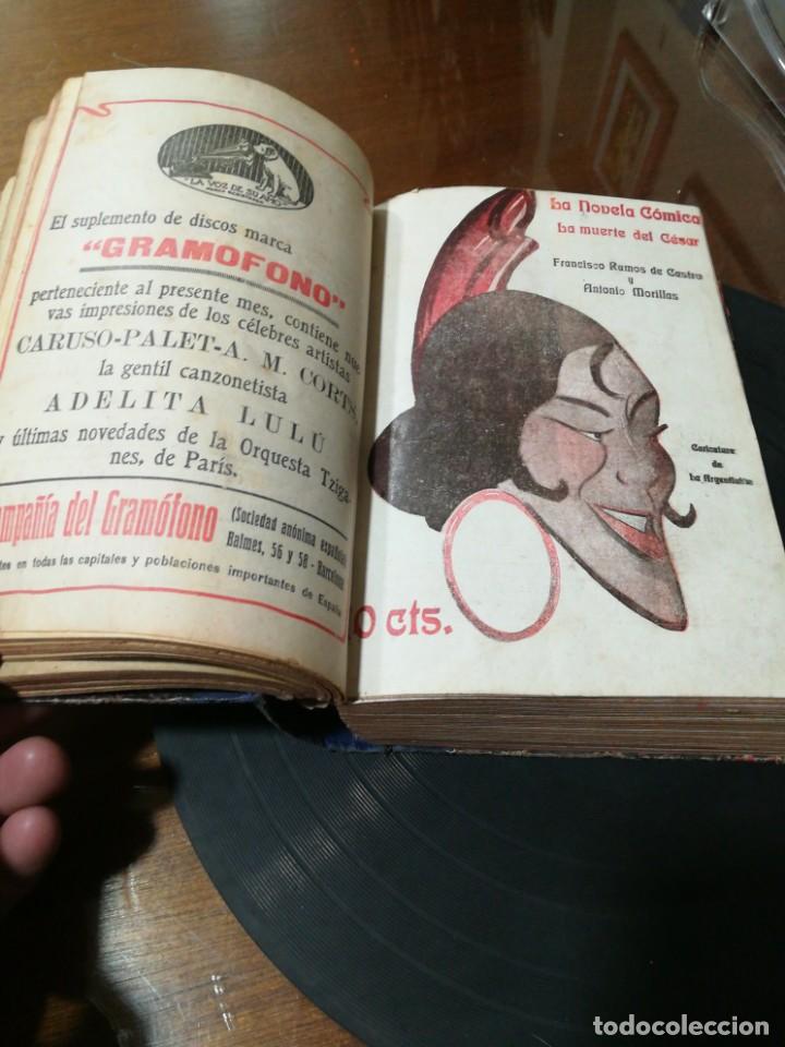 Libros antiguos: LA NOVELA C&Oacute;MICA. ENCUADERNADA A&Ntilde;O 1909 - Foto 4