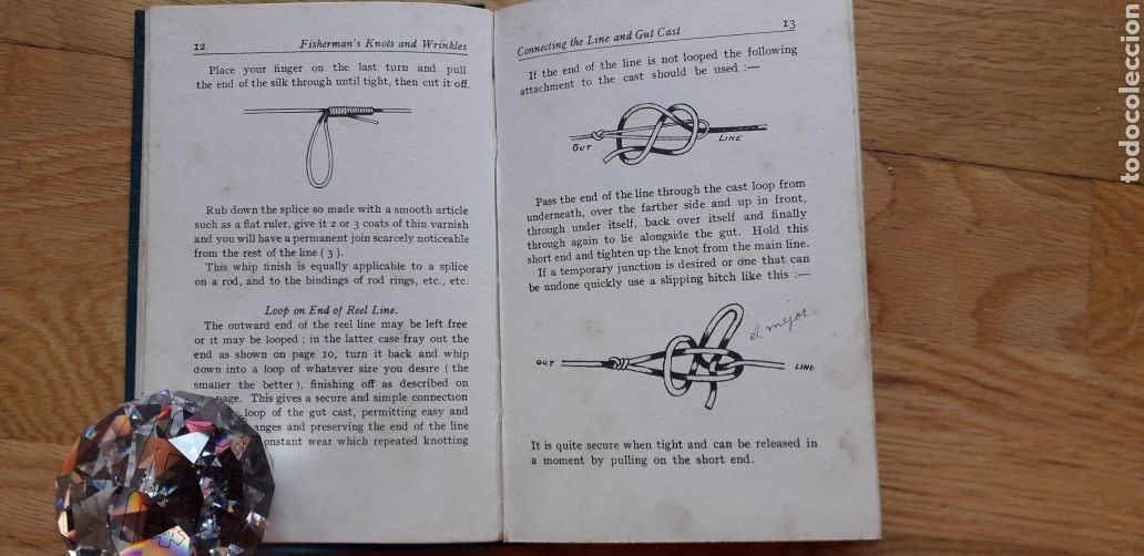 Libros antiguos: FISHERMAN&acute;S KNOTS E WRINKLES, W. A. HUNTER, - Foto 3