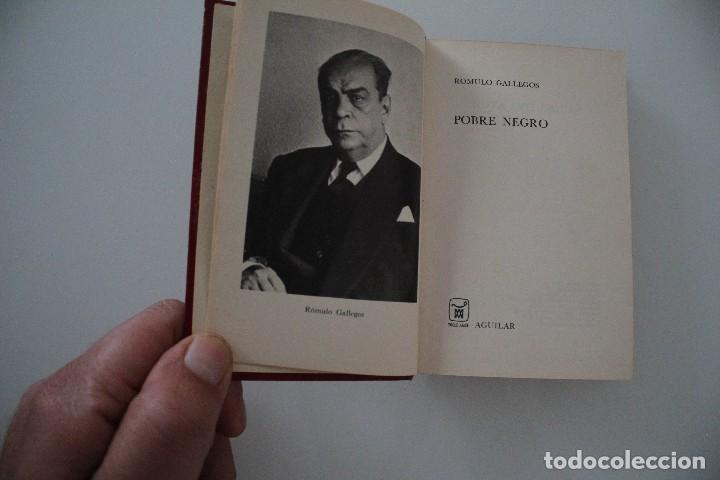 Libros antiguos: ROMULO GALLEGOS POBRE NEGRO AGUILAR - Foto 1