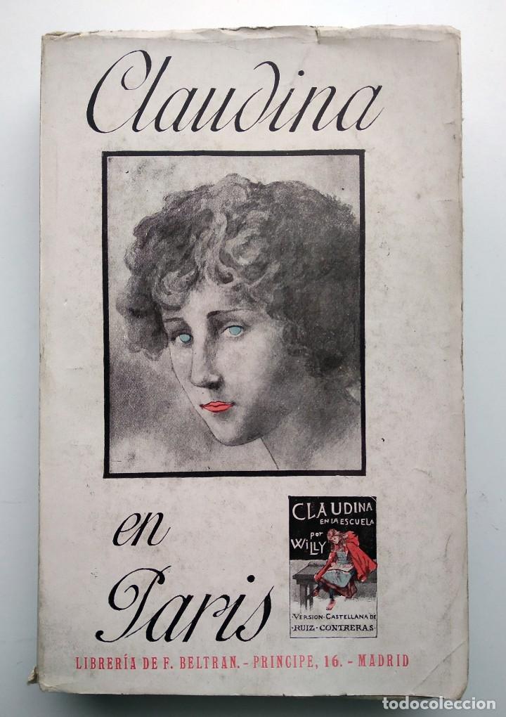 Libros antiguos: CLAUDINA EN PARIS. - Foto 1