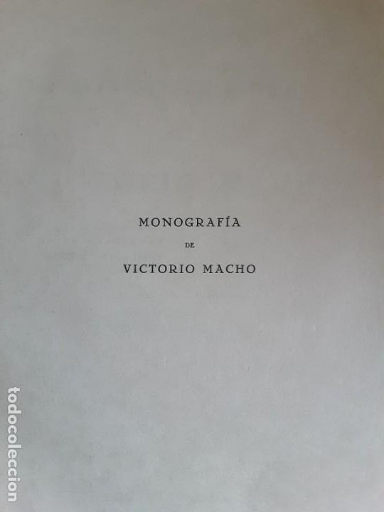 Libros antiguos: Monograf&iacute;a de Victorio Macho. 1926 - Foto 6