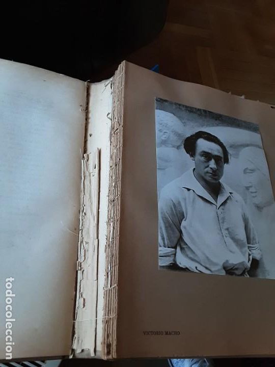 Libros antiguos: Monograf&iacute;a de Victorio Macho. 1926 - Foto 12