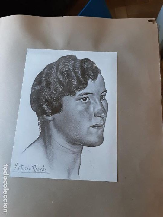 Libros antiguos: Monograf&iacute;a de Victorio Macho. 1926 - Foto 13