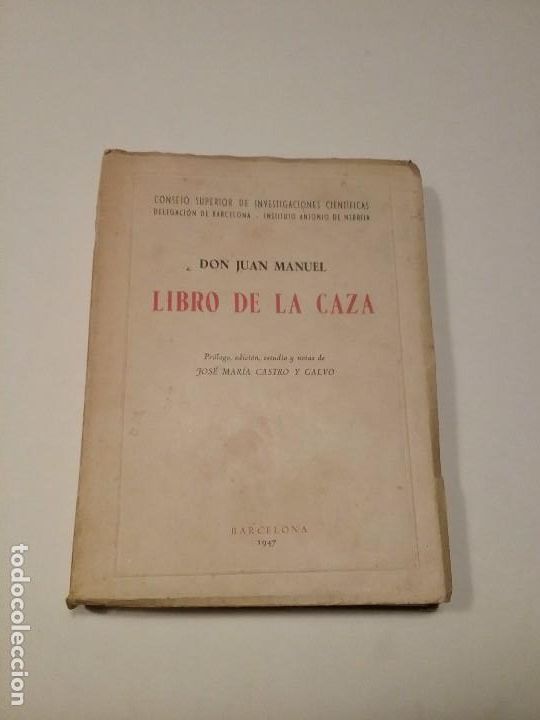 Libros antiguos: Libro de la caza - Foto 1