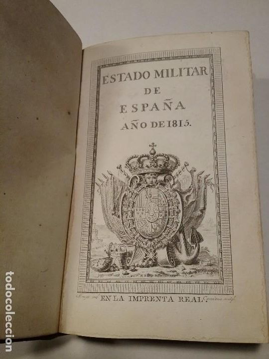 Libros antiguos: Estado militar de Espa&ntilde;a a&ntilde;o 1815 - Foto 2