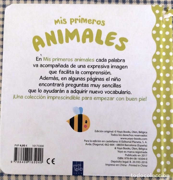 Libros antiguos: Mis primeros animales Peque&ntilde;a Biblioteca - Foto 3