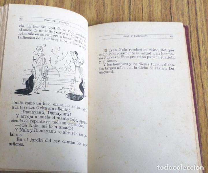 Libros antiguos: FLOR DE LEYENDAS - Lecturas literarias para niños - Alejandro Rodríguez (Casona) 1932 - Foto 3 - 191065647