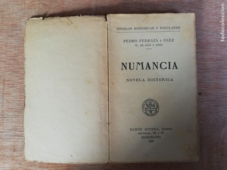 Libros antiguos: Numancia. Pedro Pedraza y Paez - Foto 2