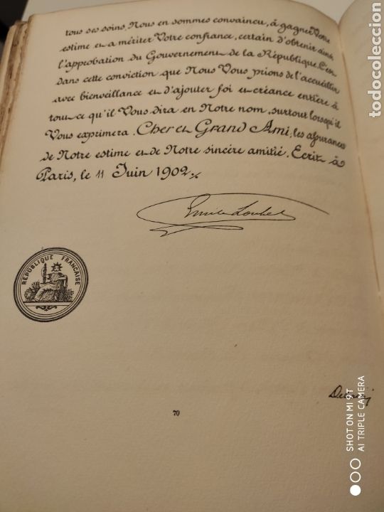 Libros antiguos: Documentos Internacionales Reconocimiento de la Rep&uacute;blica de Cuba 1904 - Foto 11