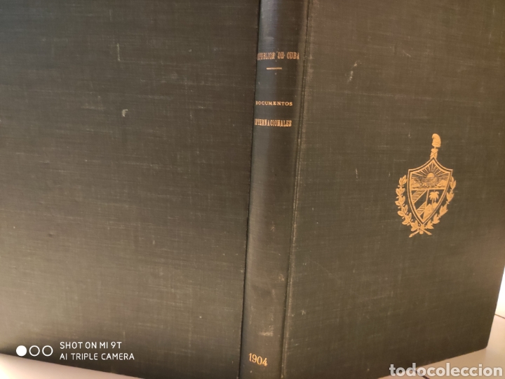 Libros antiguos: Documentos Internacionales Reconocimiento de la Rep&uacute;blica de Cuba 1904 - Foto 1