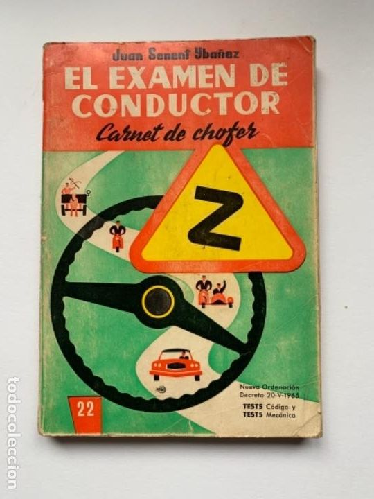 Libros antiguos: Libro &ldquo;El examen de conductor&rdquo; - Foto 1