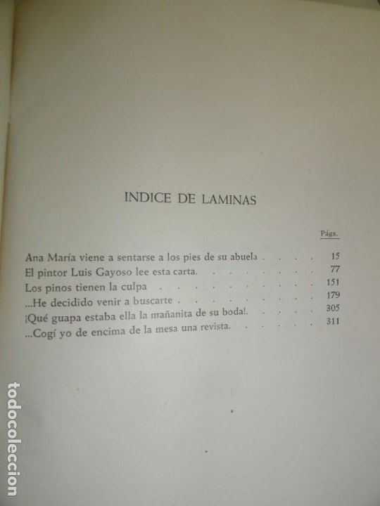 Libros antiguos: Tu Eres La Paz - Gregorio Mart&iacute;nez Sierra 1944 - Foto 5