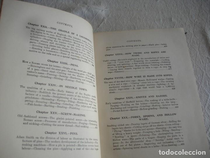 Libros antiguos: WILLIAMS, ARCHIBALD: HOW IT IS MADE - Foto 6
