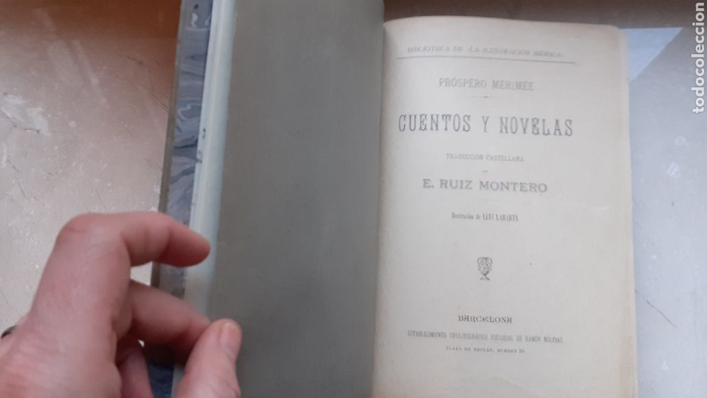 Libros antiguos: Cuentos y novelas. Pr&oacute;spero M&eacute;rim&eacute;e - Foto 6