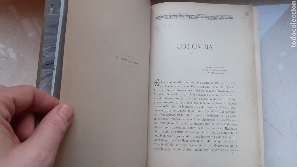 Libros antiguos: Cuentos y novelas. Pr&oacute;spero M&eacute;rim&eacute;e - Foto 7