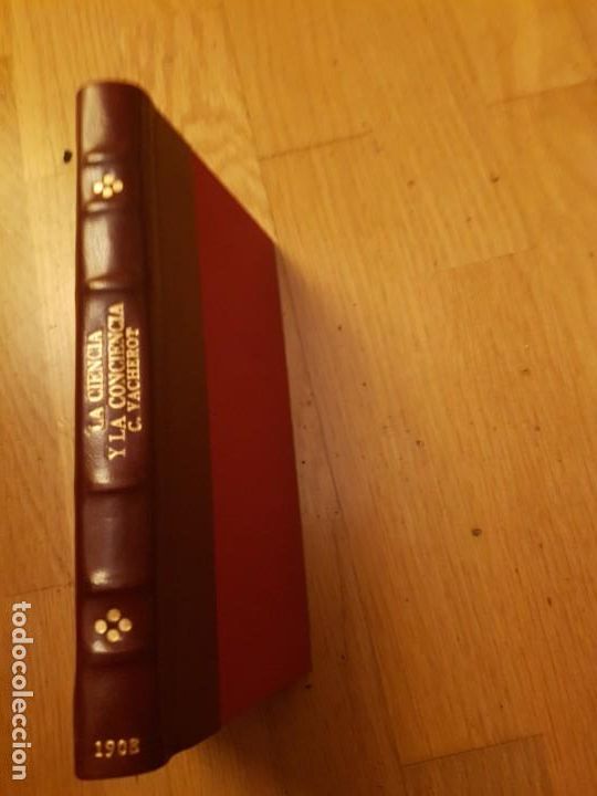 Libros antiguos: La Ciencia y la conciencia. Vacherot - Foto 1
