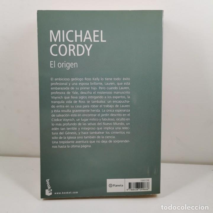 Libros antiguos: LIBRO - MICHAEL CORDY - EL ORIGEN - BOOKET / N-9886 - Foto 2